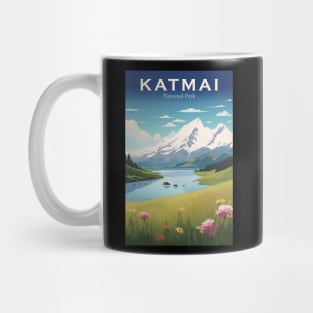 Katmai National Park Travel Poster Mug